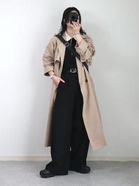 ゆ ず も も .さん（レディース・160cm）の春コーディネート