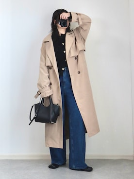 ゆ ず も も .さん(レディース・160cm)の春コーディネート