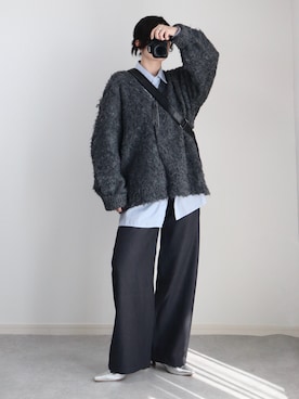 「アイテム（アクセサリー）」を使った、ゆ ず も も .さん（レディース・160cm）の秋コーディネート