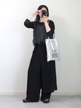 ゆ ず も も .さん(レディース・160cm)の春コーディネート
