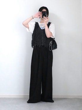 「アイテム（腕時計）」を使った、ゆ ず も も .さん（レディース・160cm）の秋コーディネート