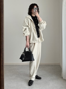 ゆ ず も も .さんの（AZUL by moussy | アズールバイマウジー）を使ったコーディネート