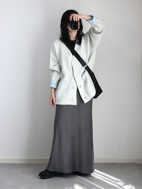 ゆ ず も も .さん（レディース・160cm）の冬コーディネート