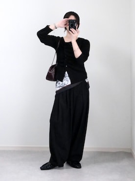 「アイテム（腕時計）」を使った、ゆ ず も も .さん（レディース・160cm）の秋コーディネート
