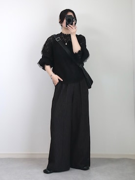 ゆ ず も も .さん(レディース・160cm)の春コーディネート