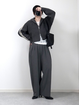 「ete（エテ）のアイテム（リング）」を使った、ゆ ず も も .さん（レディース・160cm）の春コーディネート