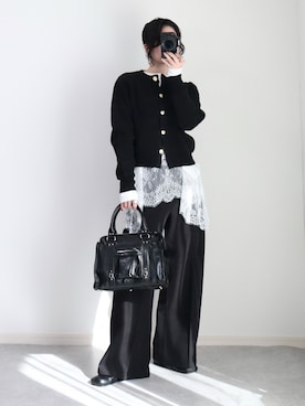 ゆ ず も も .さん（レディース・160cm）の冬コーディネート