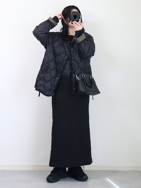 ゆ ず も も .さん（レディース・160cm）の冬コーディネート