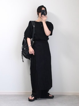 「YENNA（イェンナ）のアイテム」を使った、ゆ ず も も .さん（レディース・160cm）の夏コーディネート