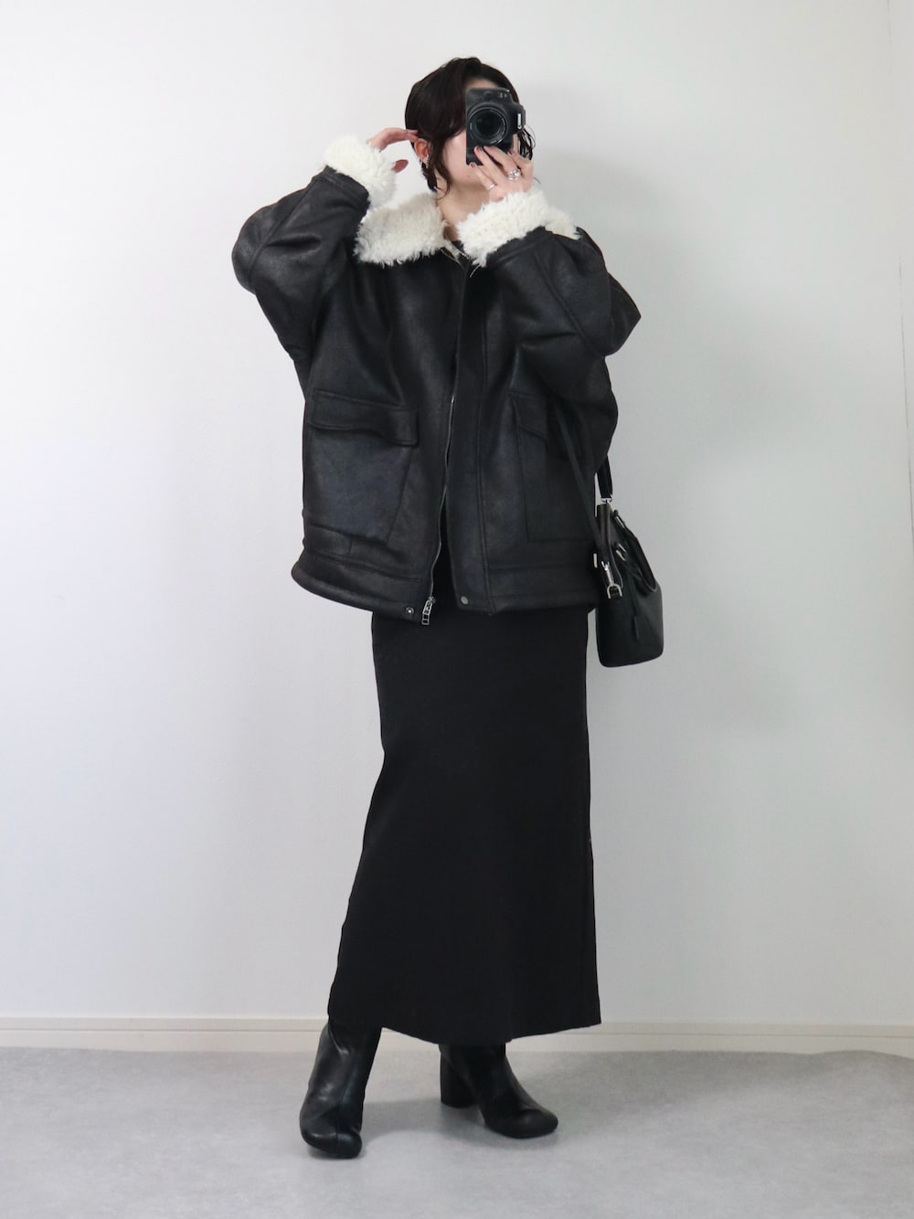 今季No.1！大注目の愛されアウター】ファーカラーBIGムートン