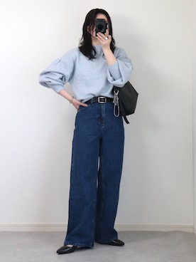 「ete（エテ）のアイテム」を使った、ゆ ず も も .さん（レディース・160cm）の冬コーディネート