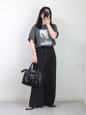 「CENE（セネ）のアイテム」を使った、ゆ ず も も .さん（レディース・160cm）の春コーディネート