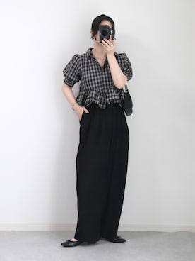 「アイテム（リング）」を使った、ゆ ず も も .さん（レディース・160cm）の夏コーディネート