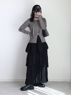 「YENNA（イェンナ）のアイテム」を使った、ゆ ず も も .さん（レディース・160cm）の春コーディネート