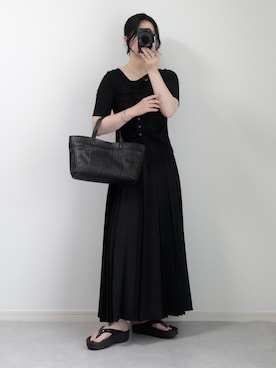 ゆ ず も も .さん（レディース・160cm）の春コーディネート
