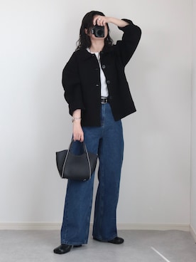 ゆ ず も も .さん（レディース・160cm）の春コーディネート