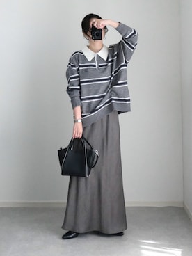 ゆ ず も も .さん(レディース・160cm)の秋コーディネート