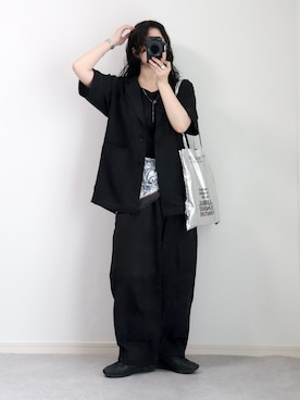 ゆ ず も も .さん(レディース・160cm)の夏コーディネート