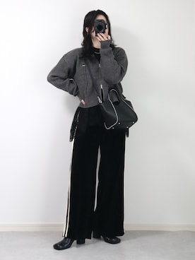 ゆ ず も も .さん（レディース・160cm）の春コーディネート