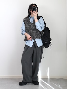 ゆ ず も も .さん（レディース・160cm）の春コーディネート