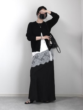 「ete（エテ）のアイテム」を使った、ゆ ず も も .さん（レディース・160cm）の夏コーディネート
