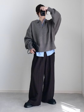 「NOGLE（ノグル）のアイテム」を使った、ゆ ず も も .さん（レディース・160cm）の秋コーディネート