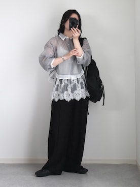 ゆ ず も も .さん(レディース・160cm)の夏コーディネート