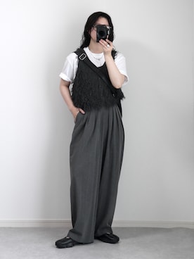 ゆ ず も も .さん(レディース・160cm)の夏コーディネート