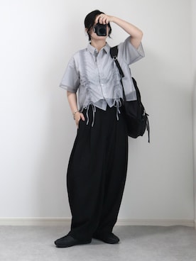 ゆ ず も も .さん（レディース・160cm）の春コーディネート