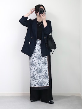 ゆ ず も も .さん(レディース・160cm)の春コーディネート