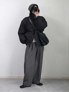 「アイテム（その他）」を使った、ゆ ず も も .さん（レディース・160cm）の冬コーディネート