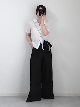 ゆ ず も も .さん(レディース・160cm)の夏コーディネート