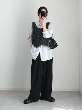 「TODAYFUL（トゥデイフル）のアイテム」を使った、ゆ ず も も .さん（レディース・160cm）の秋コーディネート