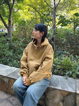 「アイテム（ブルゾン）」を使った、ukkiiiiさん（レディース・165cm・20代）の夏コーディネート