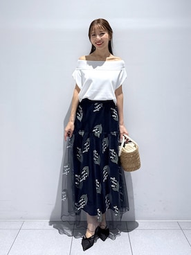 KAZUMIさん（レディース・153cm）の夏コーディネート