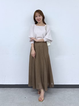 KAZUMIさん(レディース・153cm)の夏コーディネート