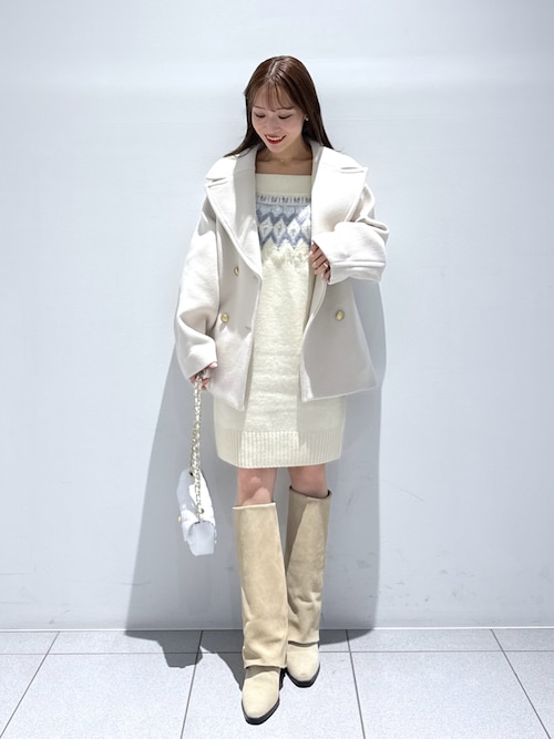 軽くて毎日着たい！】ロイヤルビーバーメタル釦Pコート（ピーコート