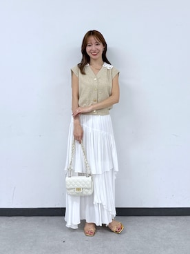 KAZUMIさん(レディース・153cm)の夏コーディネート