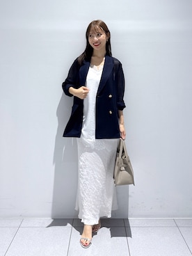 KAZUMIさん(レディース・153cm)の夏コーディネート
