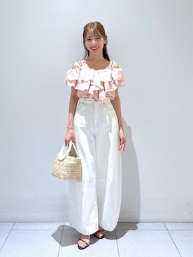 KAZUMIさん(レディース・153cm)の夏コーディネート