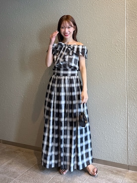 KAZUMIさん(レディース・153cm)の夏コーディネート