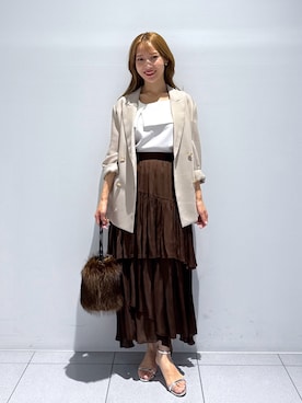 KAZUMIさん(レディース・153cm)の秋コーディネート