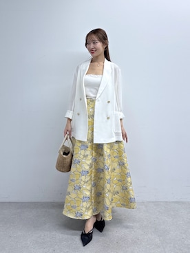 KAZUMIさん（レディース・153cm）の春コーディネート