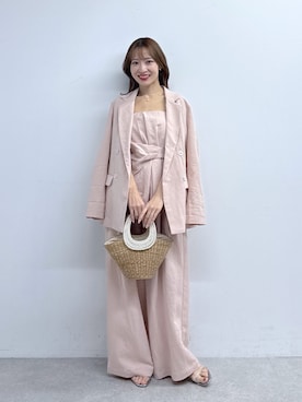 KAZUMIさん（レディース・153cm）の春コーディネート