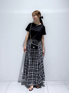 KAZUMIさん(レディース・153cm)の夏コーディネート