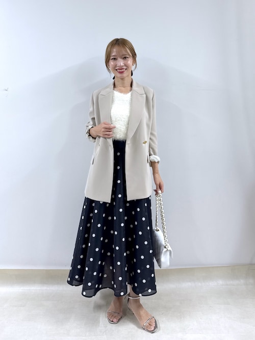 メタル釦ダブルジャケット　ラブティックボンボン La boutique BonBon｜【ベストセラー・トールサイズ登場!・美