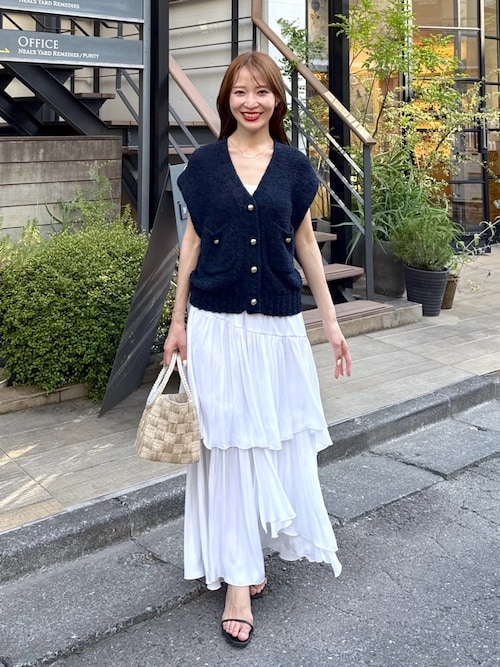 La boutique BonBon ベーパーニットベスト La boutique BonBon ベーパーニットベスト - メルカリ