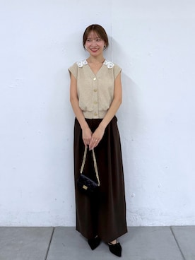 KAZUMIさん(レディース・153cm)の夏コーディネート
