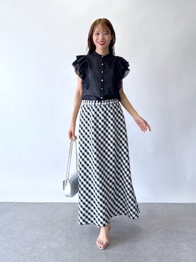 KAZUMIさん(レディース・153cm)の夏コーディネート