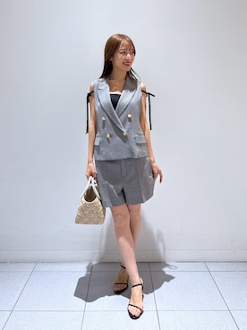 KAZUMIさん（レディース・153cm）の夏コーディネート